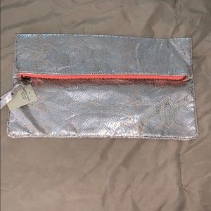 American eagle snake skin clutch